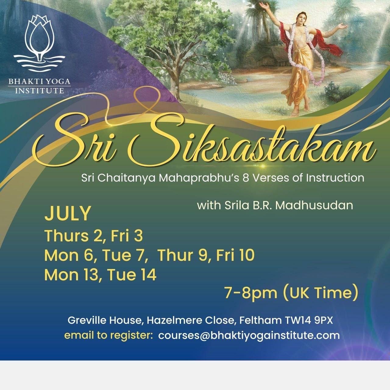 Śrī Śikṣāṣṭakam is a composition of 8 verses by the Supreme Lord, Sri Chaitanya Mahaprabhu, Himself.